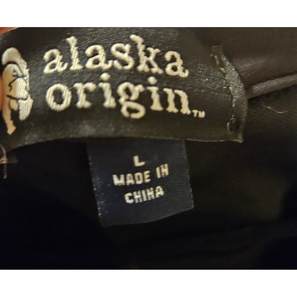 Alaska‎ Origin Mens The Viking Juneau Softshell Jacket Black Gray Large - Picture 8 of 15